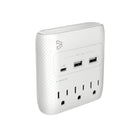 BlueDiamond 3-Outlet Wall Surge Protector + 20W USB-C PD + 2 x USB-A-Superior Surge Protection: Protect all of your devices from sudden power surges with 540 Joules of protection