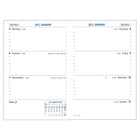 Quo Vadis 2026 Sapa X Weekly Planner - 3.5" x 5.5" - Assorted Colours - English-Stitched binding