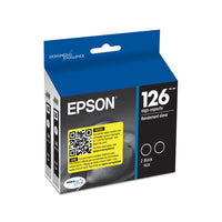Epson - T126 Cartouche d'encre - Grande capacité - Noir-Qualité photo supérieure à celle des photos de labo