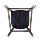 Manhattan Comfort Fifth Avenue 19" Traditional Faux Leather Upholstered Barstool - Pebble Grey-30 Day Limited Manufacturer's Warranty