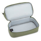 Swiss Gear Mini Weekender with Drop Bottom - Sage Green-Dual top handles for comfortable carrying