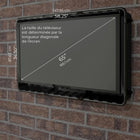 Storm Shell - Housse de protection rigide pour téléviseur d'extérieur avec support mural - 56" H x 65" L-5