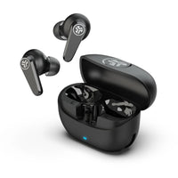 JLab Go Pods ANC True Wireless Earbuds - Black-26+ hours playtime (7.5+ hours in Earbuds) ANC OFF / 18+ hours (5+ hours in earbuds) ANC ON