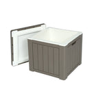 Dura Housewares Nova Cooler - Square - Grey-This cooler offers a 37 Litre (9.8Gal) capacity