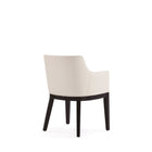 Manhattan Comfort - Lot de 2 fauteuils de salle à manger modernes Gansevoort 57 cm, revêtement en similicuir crème-Conçu pour durer Produit de qualité commerciale