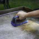 Razor Oversized Griddle Scrub Brush-Includes replaceable scrub pad