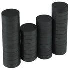 Merangue Magnetic Button - 3/4" - Black - 52 Pack-Portable and reliable magnetic features