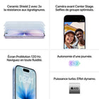 Apple - iPhone 17 - 256 Go - Bleu brume - Bell et Virgin Plus-VITE RECHARGÉ, CONÇU POUR DURER. - Autonomie d’une journée offrant jusqu’à 30 heures de lecture vidéo. Jusqu’à 50 % de charge en 20 minutes