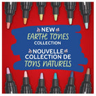 Sharpie - Marqueurs créatifs - Tons terreux2 - marqueurs acryliques à base d’eau - pointe ronde - couleurs assorties - paquet de 5-Marqueurs de couleur vive qui créent des traits éclatants sur les surfaces claires et foncées et font des traits saisissants sur le papier, le métal, le bois, la céramique, le verre, la roche, la toile et plus!