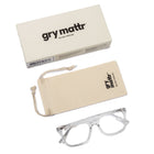 Gry Mattr Blue Light Reading Glasses Oslo BL  - + 1.50-Provides blue light protection from all digital devices. Reduces eyestrain and eye fatigue