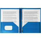 Staples - Couverture en poly - bleu-Opaque 0,2mm