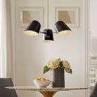 Modway Briana 3-Light Pendant Light - Black-Ceiling Light Fixture