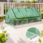 Outsunny Mini Greenhouse - 94.5" x 35.4" x 35.4" - Open windows with mesh for better air circulation and protection from critters
 