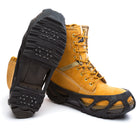 Impacto Stride Full Boot Overshoe Multidirectional Steel Ice Cleats - Small - Men 4-7/Women 5-8 - Black - 1 Pair-Designed for maximum traction to allow a natural stride