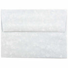JAM Paper A6 Parchment Invitation Envelopes - 4.75" x 6.5" - Blue Recycled - 50 Pack -Colour: Blue, Envelopes feature a marbled parchment finish for an elegant touch