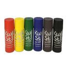 The Pencil Grip Jumbo Solid Tempera Paint Stick Set - 6 Classic Colours-Nut-free, Egg-Free, Gluten-Free, Dairy-Free, Oat-Free and Soy-Free