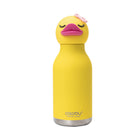 ASOBU - Bouteille Bestie Canard - Acier inoxydable isolé sous vide - Paille en silicone - 16 oz-Reste froide pendant des heures, bouchon vissé étanche 16oz