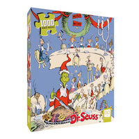 USAopoly Dr. Seuss The Grinch Feast 1,000 Piece Puzzle-Age: 9+