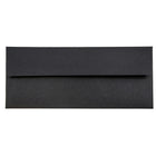 JAM Paper #10 Business Envelopes, 4 1/8 x 9.5, Black Linen Recycled, 1000 Pack (900921796B)-Black