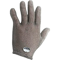 Jomac Canada Mesh Gloves, Size Large/9, Stainless Steel Shell, Ansi/Isea 105 Level 5-Not Coated