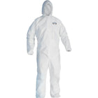 Kimberly-Clark Professional - Combinaisons Kleenguard A20, 2T-Grand, Blanc, Sms, paquet de 12-Couleur Blanc