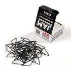 JAM Paper Colourful Butterfly Clips - Black - 15 Pack-These clips are a great way to stay colofully organized at the home or office!
