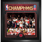 Frameworth Toronto Raptors 2019 NBA World Championship Team Photo - Framed Print - 28" W x 27" H-Officially licensed by the NBA featuring the Toronto Raptors 2019 World Championship team photo with the full roster and Larry O'Brien Trophy