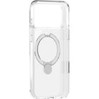 Torras Ostand Q3 Spin Case for iPhone 17 Pro Max - Clear-18N Mighty Magnetic Power. Built-in strong MegaMag magnets. Fast, uninterrupted wireless experience.
