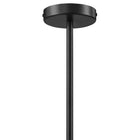 Modway Wave Squiggle 2-Arm Pendant Light - Black-8