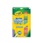 Crayola Washable Super Tips Markers, 50 Count-Features 50 Crayola Super Tips Washable Markers in Crayola colours