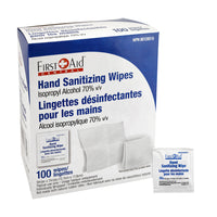 First Aid Central Hand Sanitizing Wipes - 100 Pack-FAC Hand Sanitizing Wipes