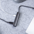 BlueDiamond - Concentrateur USB-C 4-en-1 Slim - 100 W PD-Dimensions globales: 4,5 po L x 0,5 po Lx 0,5 po P
