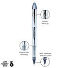 uni-ball Vision Elite BLX Rollerball Pens – 0.8mm – Blue BLX Ink – 3 Pack-0.8mm Bold Point