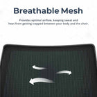 MotionGrey AeroMesh Ergonomic Office Chair - Mesh Back Support with Adjustable Armrests - Black-4