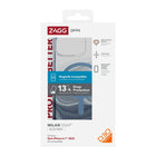 Gear4 - etui Milan Snap en D3O - iPhone 14 Pro, tourbillon bleu-Anneau MagSafe visible