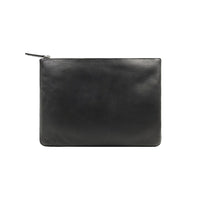 Ashlin Designer - Grande pochette Emerson en cuir foulonnE naturel pour iPad/MacBook de 11 po - noir-Il peut parfaitement insérer votre iPad et Macbook jusqu'à 11 pouces