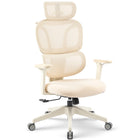 MotionGrey Mellow Ergonomic Office Chair - High Mesh Back Support with Adjustable Armrests - Beige-Comfort Reimagined - MotionGrey’s office chair is meticulously designed with your comfort as the priority. Each component is strategically placed to enhance the overall seating experience, aiming to redefine and elevate your notion of comfort in a workspace environment