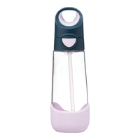 b.box - Tritan Drink Bottle - 600ml - Indigo Rose-Unique triangle shape easy for kids to grip