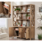 Sauder Newberry Lane Storage Wall - Khaki Pine-Sauder  trusted service: For questions about product or assembly, we are here to help