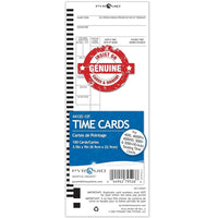 Pyramid Time Systems - 1 000 cartes de pointage françaises authentiques et authentiques pour horloges des séries 4000, 4000PRO, 4000PROK et 5000 de Pyramid, français-À utiliser avec les horloges pyramidales modèles 4000, 4000HD, 5000 et 5000HD