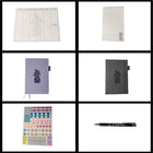 Wamaco Pineapple Passionate Planner Collection - Purple Planner, Grey Journal, Stickers, Notepad, Weekly Deskpad, Pen-Compact – The journal and planner in this set are both hard cover and small enough to fit into most bags or purses. This makes them perfect for those people on the go.