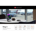 Adam Elements Mag 3 Magnetic 3-in-1 Foldable Travel Charging Station-Versatile Compatibility: Compatible with the AirPods MagSafe case and offers three different charging methods for maximum flexibility