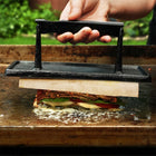 Razor - Presse à viande rectangulaire en fonte -7