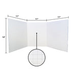 Royal Brites Grid Z Fold Project Board 14" x 33"-14"x33" ( 35x84"cm)