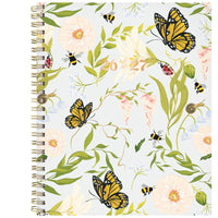 Pen & Pillar 2026-27 Pollinator Weekly/Monthly Planner -11"x 9" - Hard Cover - Bilingual-12 months: July 2026 - June 2027, durable hard cover