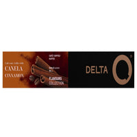 Delta Q - Capsules Espresso à la cannelle, paquet de 10-À propos de la marque - Fondée en 1961, Delta Cafés est un leader international basé au Portugal. Nous sommes fiers de proposer des produits de la plus haute qualité à un prix abordable et tenons toujours nos promesses.