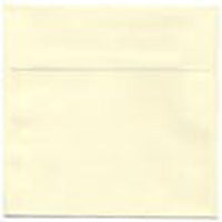 JAM Paper 7.5" x 7.5" Square Invitation Envelopes - Ivory - 100 Pack-Ivory envelope