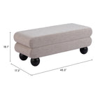 Zuo Davao Bench - Grey-8