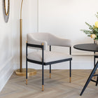 Zuo Zadar Dining Chair - Misty Grey-Chair Weight Capacity: Supports up to 350 lb