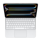 Apple Magic Keyboard for iPad Pro 13" M4 - White - French-Built-in larger glass trackpad with haptic feedback